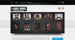 Desktop Screenshot of luisjovelboots.com